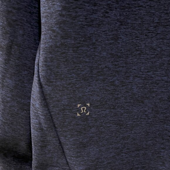 Lululemon Men's Long Sleeve Shirt, Medium, Marled Blue - Picture 4 of 7